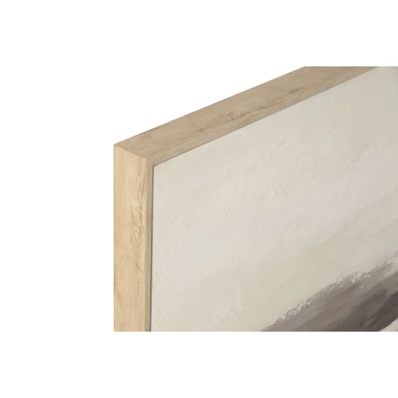 Полотно Home ESPRIT Белый Бежевый Абстракция современный 142,5 X 4,5 X 72,5 CM (2 штук)