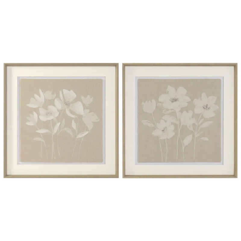 Maal Home ESPRIT Kristall polüstüreen 62,5 X 3,8 X 62,5 CM (2 Ühikut)