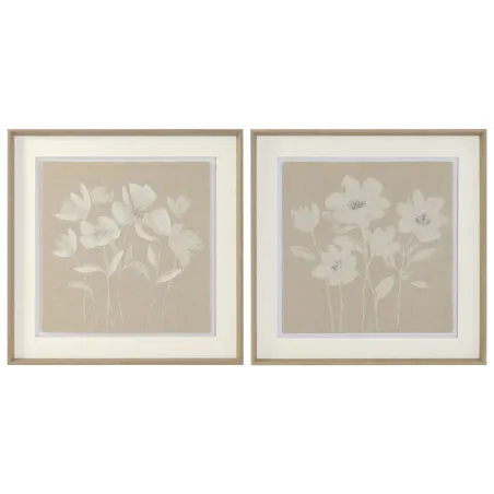 Paveikslas Home ESPRIT Stiklas polistirenas 62,5 X 3,8 X 62,5 CM (2 vnt.)