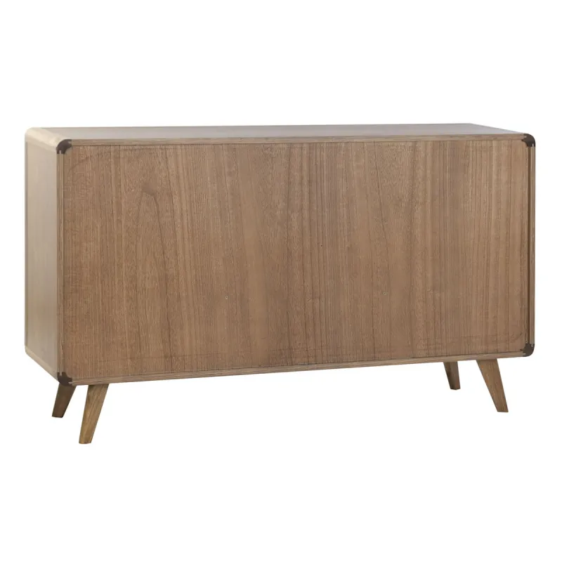 Sivupöytä Home ESPRIT Metalli Akaasia 124 X 32 X 73 CM