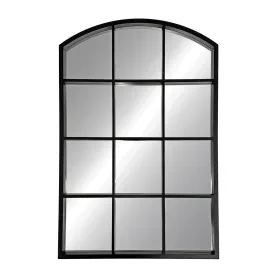 Sieninis veidrodis Versa Juoda 2,5 X 76 X 50,8 CM