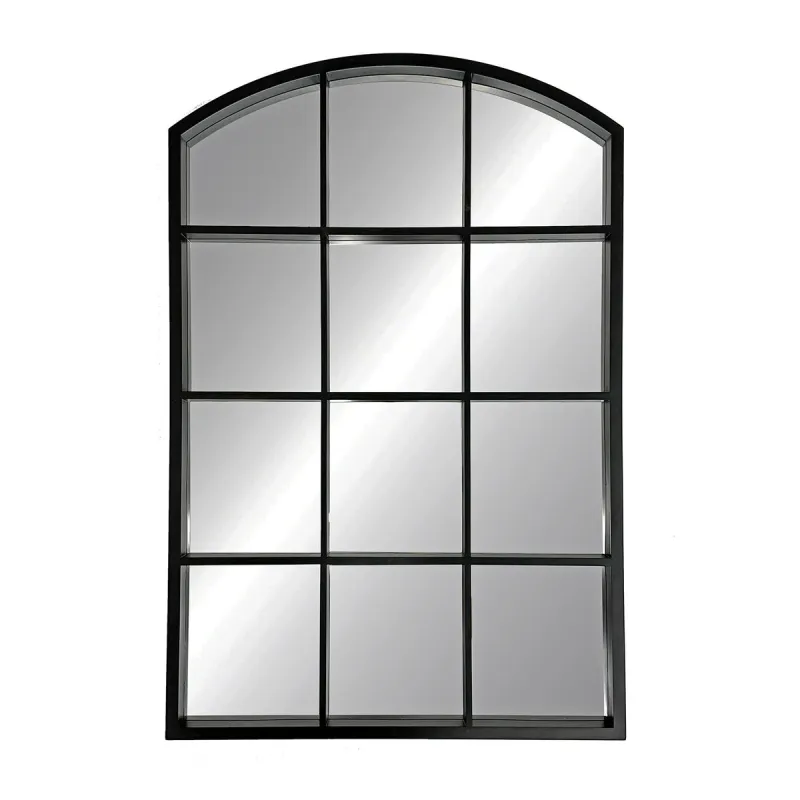 Wall mirror Versa Black 2,5 X 76 X 50,8 CM