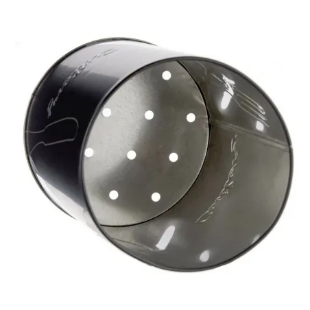 Ruokailuvälineiden kuivausteline Kinvara 92331 Musta Hopeinen Metalli 1 L