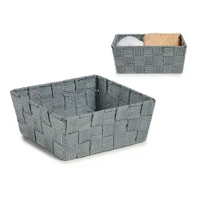 Grozs Kipit Pelēks Poliesters Drāna Pīšana 18 x 8 x 21 cm 21 x 8 x 18 cm
