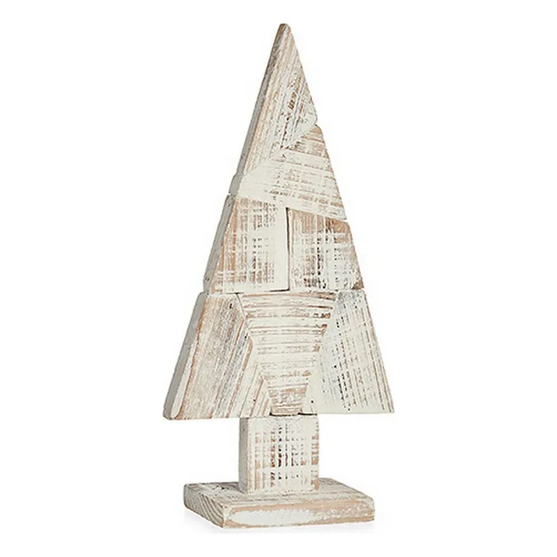 Jõulupuu Krist+ Valge Naturaalne Puit 9 x 41,5 x 20 cm