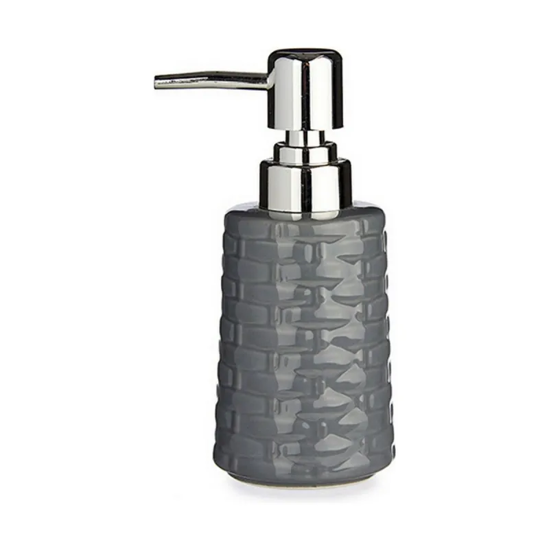 Дозатор мыла Berilo Серый Серебристый Керамика 350 ml (6 штук)