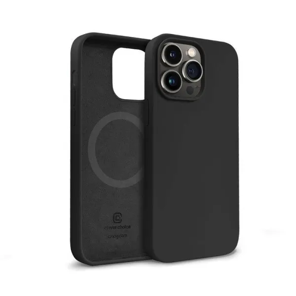 Crong Color Cover Magnetic - iPhone 14 Pro Max MagSafe Case (Black)