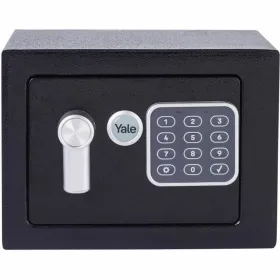 Seif elektroonilise lukuga Yale Must 3,8 L 17 x 23 x 17 cm Roostevaba teras Teras