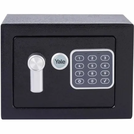 Seif elektroonilise lukuga Yale Must 3,8 L 17 x 23 x 17 cm Roostevaba teras Teras