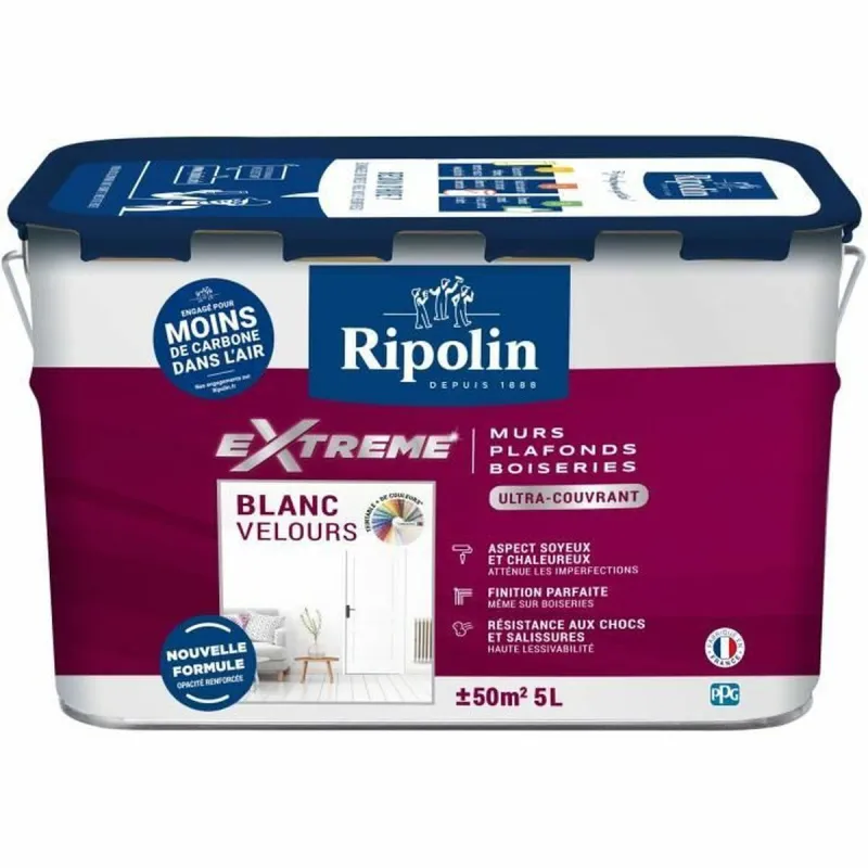 Pohjamaali Ripolin Valkoinen 5 L Matta
