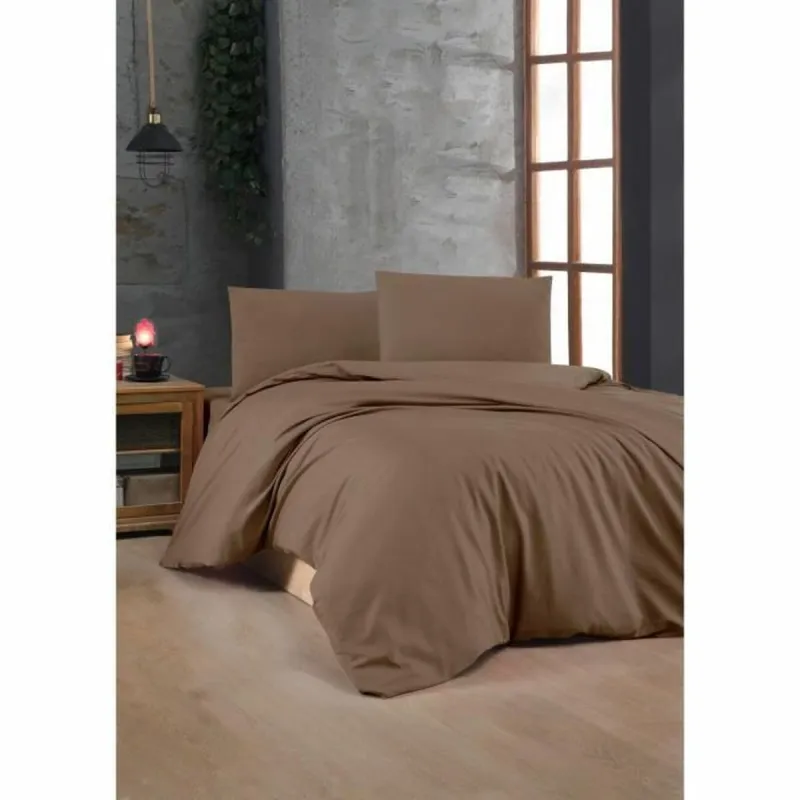 Tekikoti komplekt Pruun Voodi 200 cm 3 Tükid, osad
