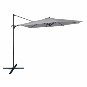 Parasol Aktive Roma 300 x 245 x 300 cm Antrasiitinharmaa Ø 4,8 cm Alumiini