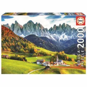 Puzle un domino komplekts Educa Autumn in the Dolomites 2000 Daudzums