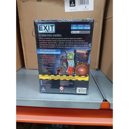 Lautapeli Devir Exit El Laberinto Maldito ES