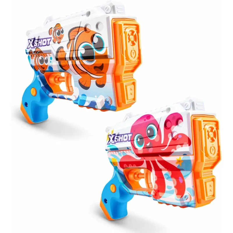 Setti 2 pistoolin Zuru X-Shot Preschool Blaster  130 ml 15,5 x 37 x 4,8 cm