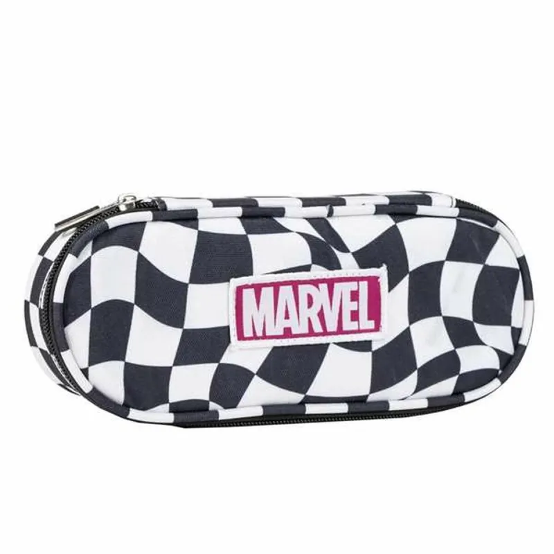 Mokyklinis dėklas Marvel Juoda 8,5 x 5 x 22,5 cm