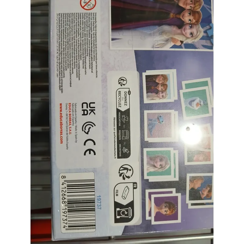 Oskusmängude Komplekt Frozen 4-funktsiooniline