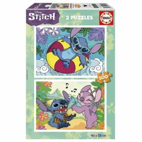2 Pužļu Komplekts Stitch 100 Daudzums