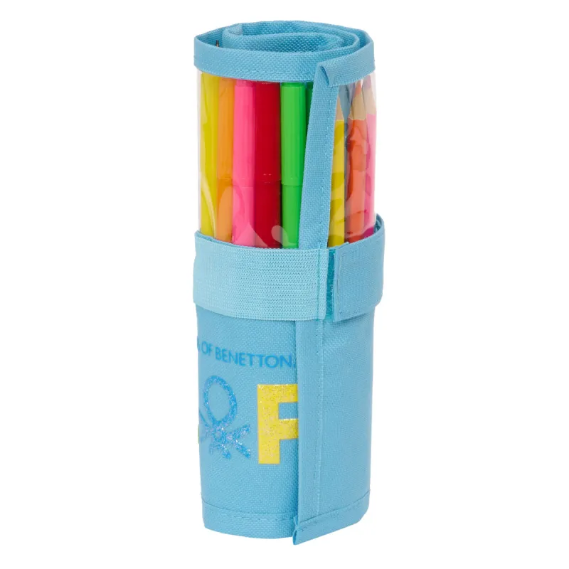 Penālis Benetton Spring 7 x 20 x 7 cm Sarullējamas