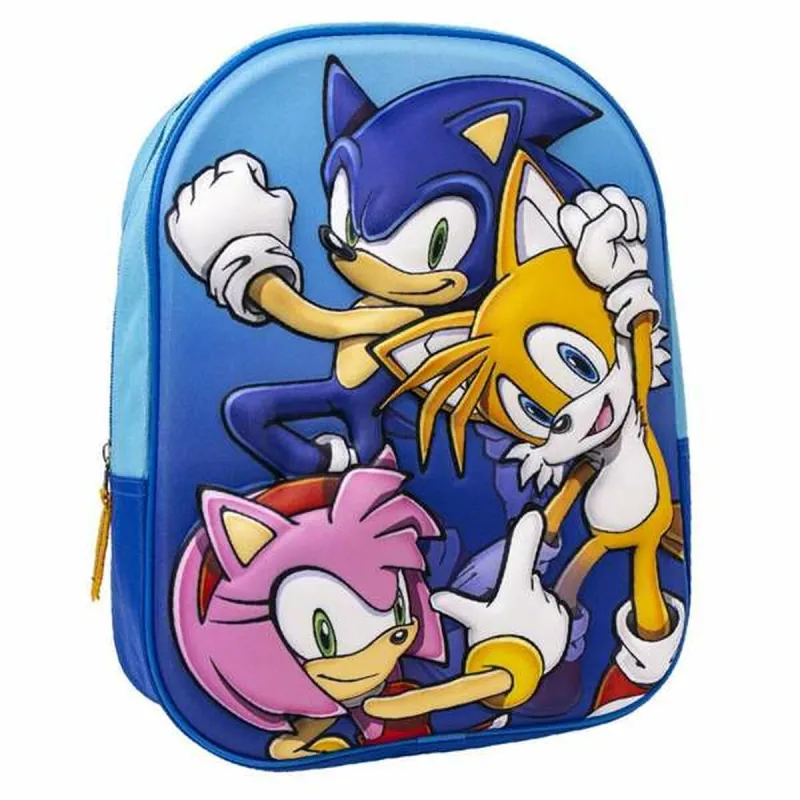 3D skolas soma Sonic 25 x 31 x 9 cm