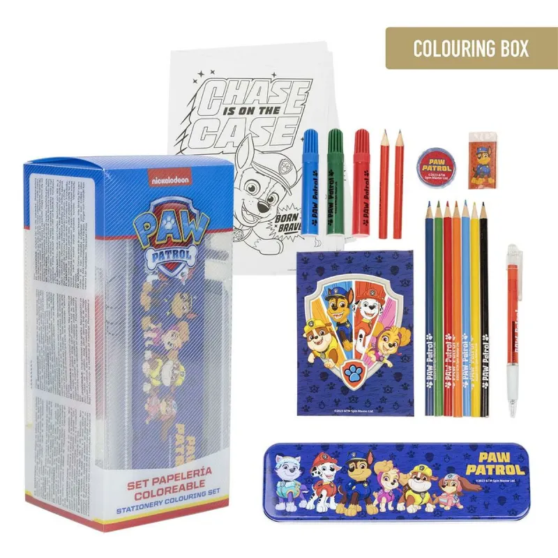 Kooli komplekt The Paw Patrol 16 Tükid, osad