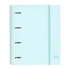 Ring binder Safta Celeste Sky blue (27 x 32 x 3.5 cm)