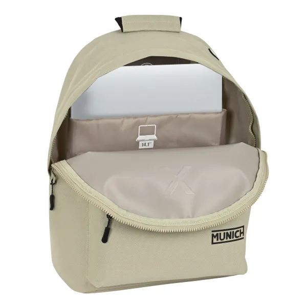 Laptop Backpack Munich  munich basicos  Beige