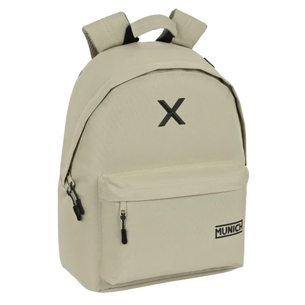 Laptop Backpack Munich  munich basicos  Beige