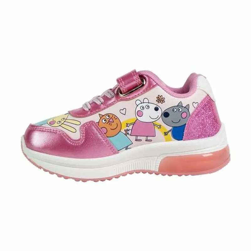 Casual Shoes with LEDs Peppa Pig Pink 30