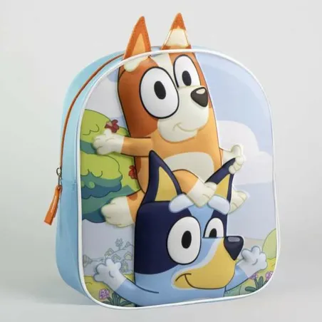 3D mokyklinis krepšys Bluey Mėlyna