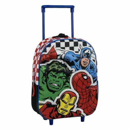 Школьный рюкзак 3D с колесиками The Avengers 25,0 x 31,0 x 10,0 cm
