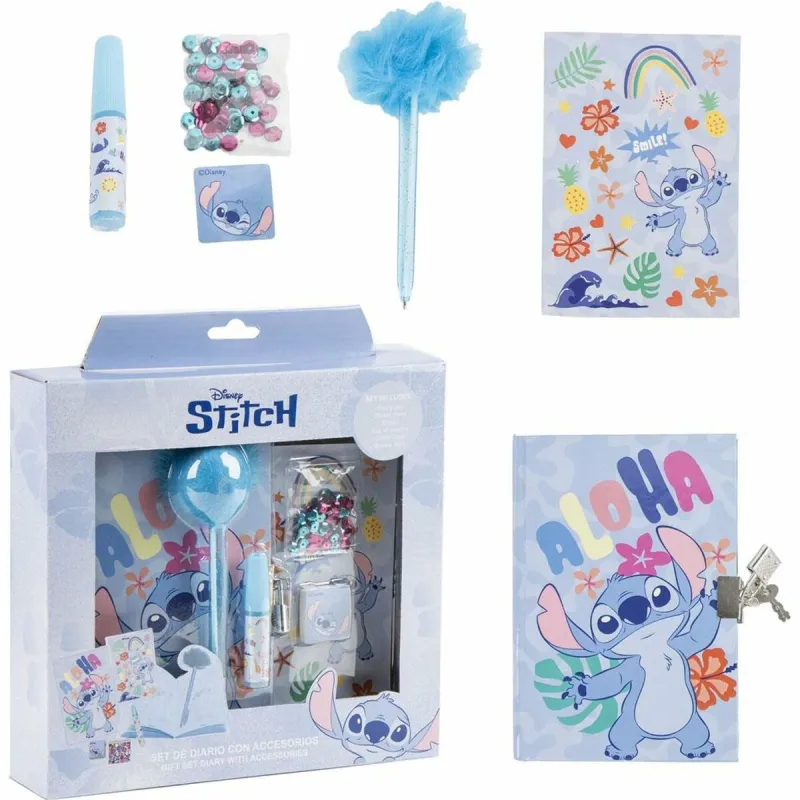 Toimistotarvikesetti Stitch Monivärinen
