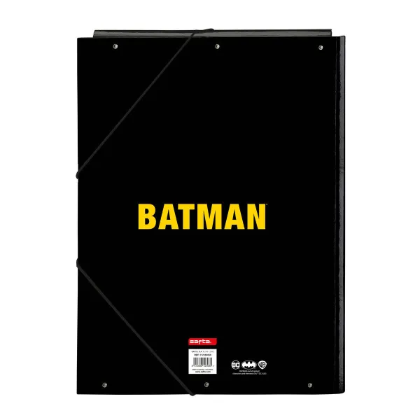 Kansio Batman Game over Musta A4