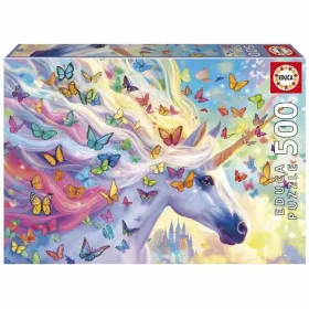 Puzle un domino komplekts Educa Rainbow Unicorn
