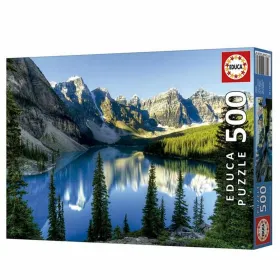 Puzle un domino komplekts Educa Lake in Alberta