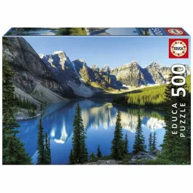 Puzle un domino komplekts Educa Lake in Alberta
