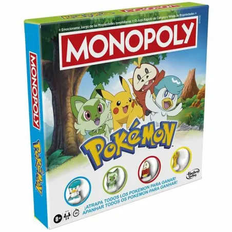 Lauamäng Hasbro Monopoly Pokemon