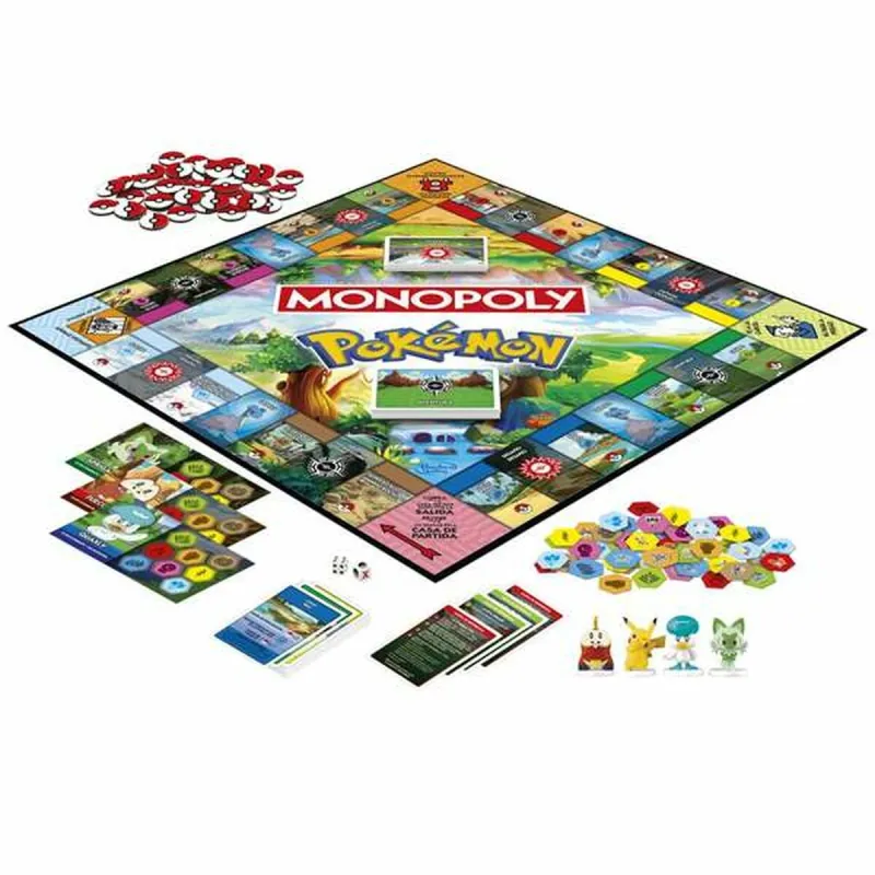 Stalo žaidimas Hasbro Monopoly Pokemon