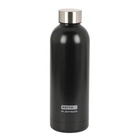 Nerūsējošā Tērauda Blašķe Safta Black 500 ml Melns
