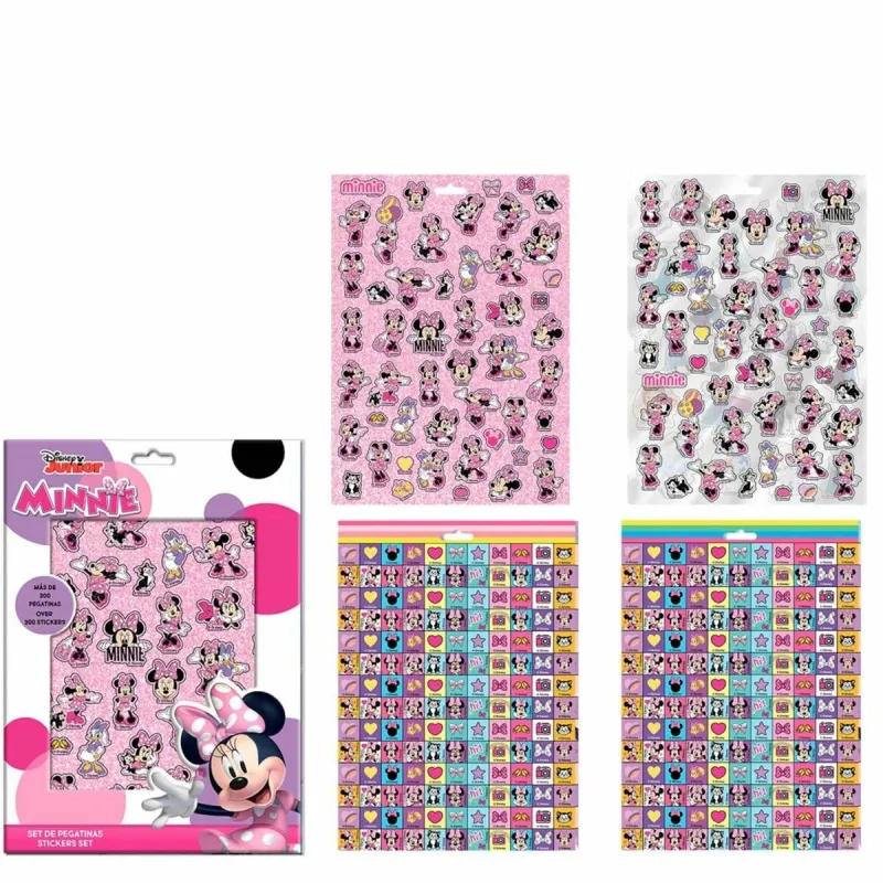 Hаклейки Minnie Mouse Розовый