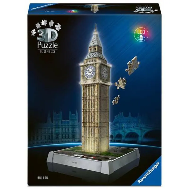 3D Puzle Ravensburger Big Ben 3D