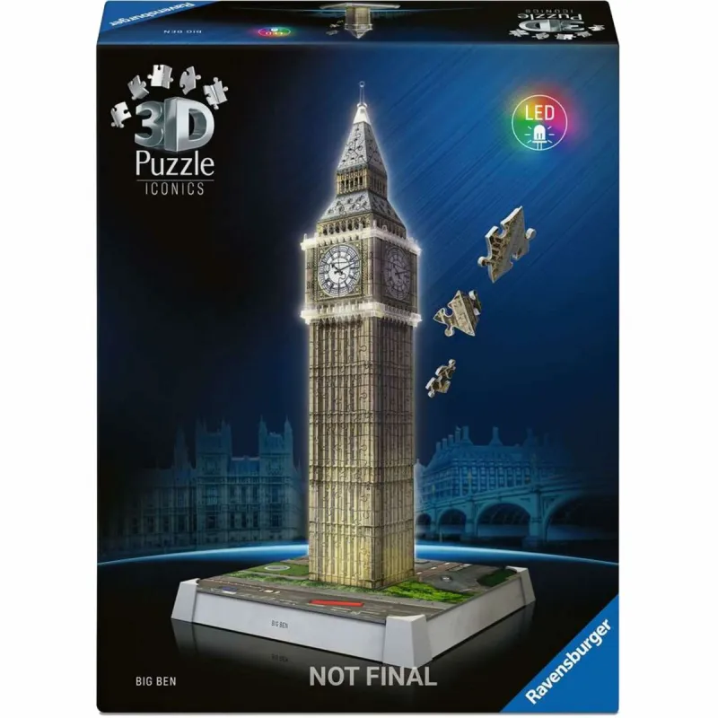 3D Puzle Ravensburger Big Ben 3D