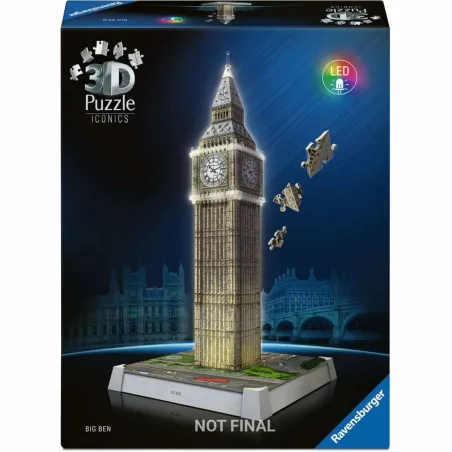 3D Puzle Ravensburger Big Ben 3D