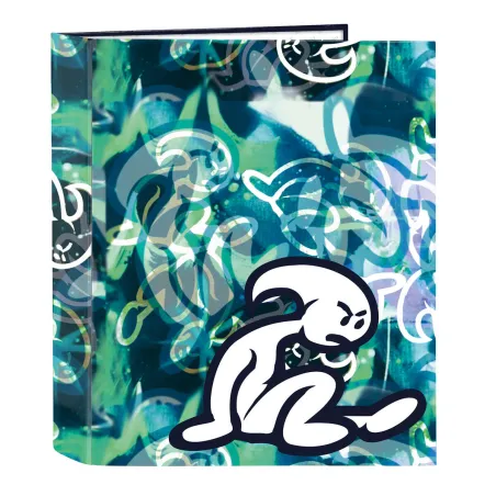 Ring binder El Niño Kook Navy Blue A4 27 x 33 x 6 cm