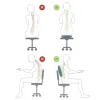 Fitnesa sensoriskais spilvens+pumpis Springos FA0083
