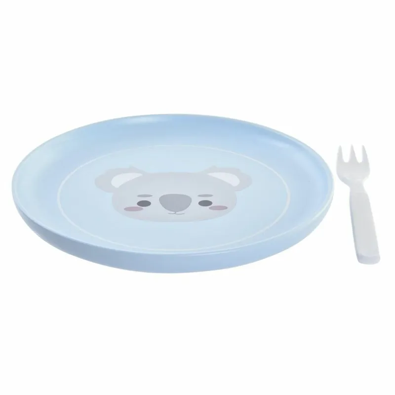 Vauvan ruokailusetti DKD Home Decor Koala