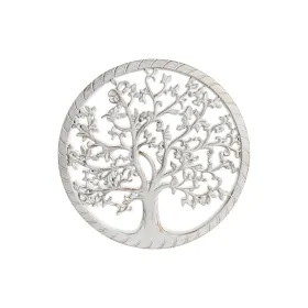 Настенный декор DKD Home Decor Белый Позолоченный Серебристый 40 x 1,5 x 40 cm