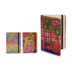 Muistio Pincello Monivärinen B6 100 Levyt 12,5 x 1,3 x 17,5 cm Ympyrät (18 osaa)