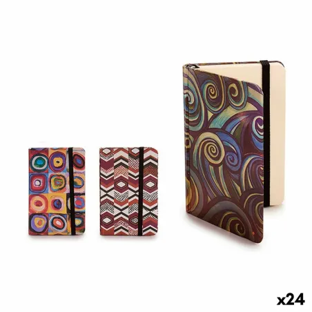 блокнотом Pincello B7 100 Листья 9 x 1 x 14 cm Формы (24 штук)