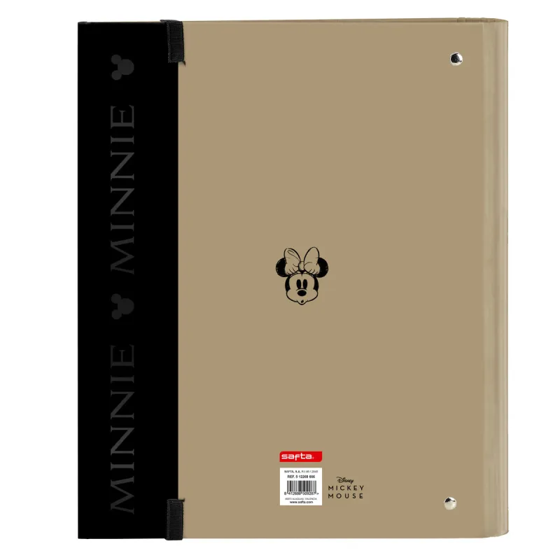 Ring binder Minnie Mouse Beige